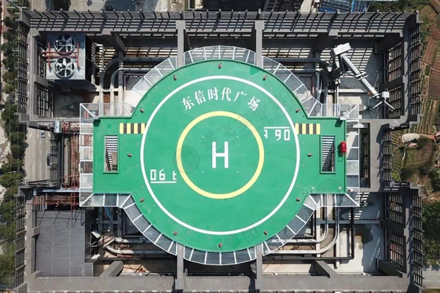 直升機(jī)停機(jī)坪機(jī)場(chǎng)標(biāo)志顏色是固定的嗎？都有哪些？